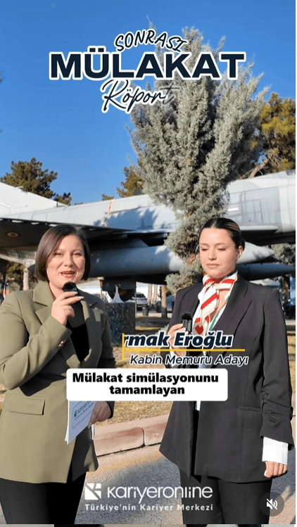 Mülakat provası sonra röportaj